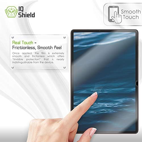 IQShield képernyővédő fólia Kompatibilis a Samsung Galaxy Tab S7 Plus (12.4 inch, S7+) Anti-Buborék Tiszta Film
