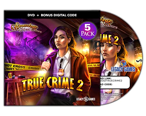 Legacy Játékok a Csodálatos Rejtett Tárgy Játék PC: True Crime Vol. 2 (5 Játék Csomag) - PC DVD Digitális Letöltés Kódok