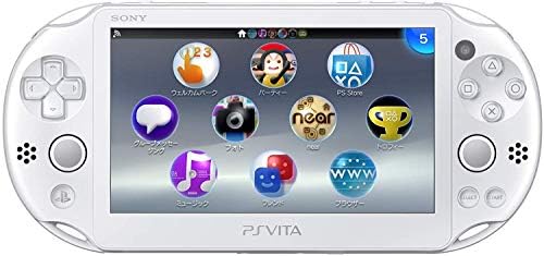 Sony Playstation Vita Wi-Fi-2000 Sorozat Slim (Kristály, Fehér)(Felújított)