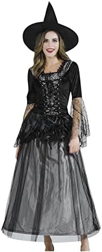 Női Halloween Jelmez Gyűjtemény, Boszorkány / Gothic / Szellem Menyasszony / piroska Jelmez Ruha
