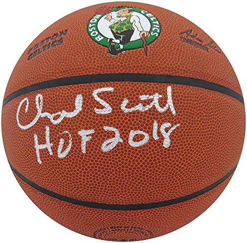 Charlie Scott Aláírt Wilson Boston Celtics Logó NBA Kosárlabda w/HOF 2018 - Dedikált Kosárlabda