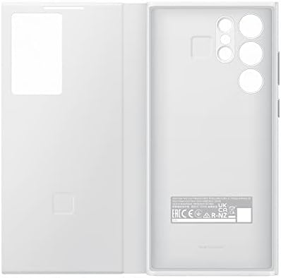Samsung Hivatalos S22 Ultra Smart Tisztán Fedő Fehér