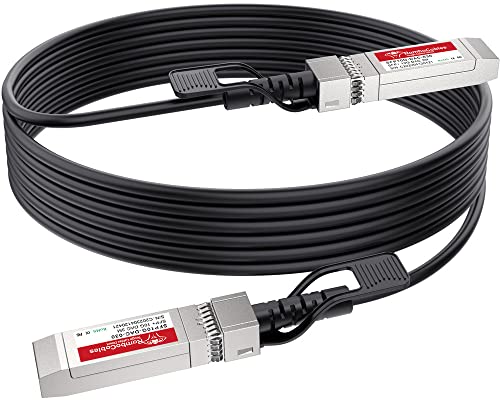 RamboCables SFP+ Kábel (1ft/0,3 m) 10G DAC Kábel, SFP, hogy SFP Twinax Kábel, Passzív DAC Kábel Cisco SFP-H10GB-CU0.3M,