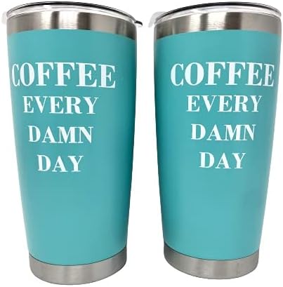 3MAZINGS Kávé Dobon Utazási Csésze Vicces Ajándékok, Kávét Minden Nap Forró & Jeges Kávés Csésze Fedő, Rozsdamentes