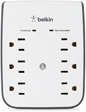 Belkin 7-Outlet SurgeMaster Haza Sorozat elosztó Túlfeszültség Védő a 6ft Kábel, 1060 Joule