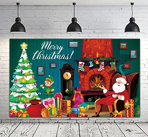6.0 x 3.6 ft Boldog Karácsonyt Háttér Dekoráció Szent Születés Karácsonyi Dekoráció Betlehemi Istálló Jézus Születése