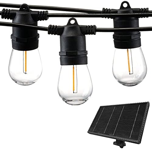 Banord 100ft Napenergia String Fény, Külső, USB Újratölthető Kerti Solar Kültéri Világítás, Vízálló & Törhetetlen Napelemes