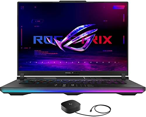 ASUS ROG Strix Heg 16 G634 Szerencsejáték & Entertainment Laptop (Intel i9-13980HX 24-Core, 32 gb-os DDR5 4800MHz RAM,
