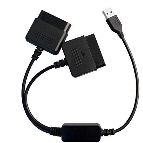 OSTENT PS1 PS2, PC Számítógép USB 2.0 Vezérlő Adapter Átalakító Sony PS2 Vezetékes Vezérlő