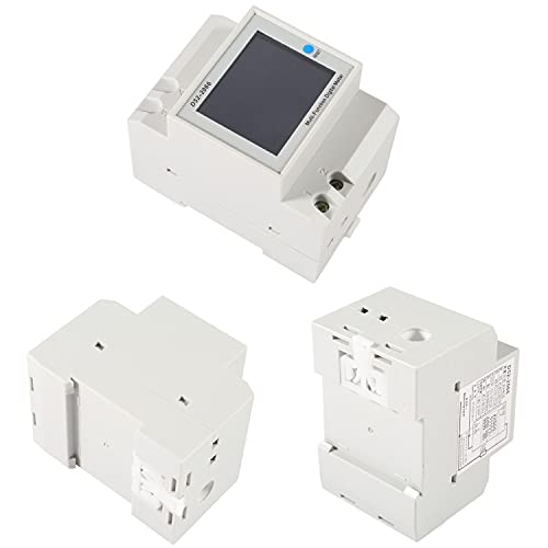 Digitális egyfázisú Fogyasztásmérő Teszter, ÉLETET 6 az 1-ben Villamosenergia-Használat Monitor AC 40V-300V 0-100A Ampermeter