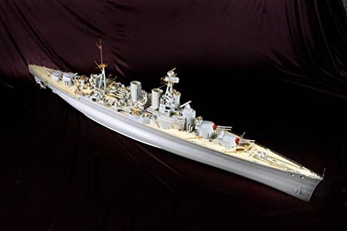 MK.1 Design 1:200 HMS Hood Szuper Részlet-fel Alkatrészek DX Csomag Trombitás (Nem Tartozék Eredeti Modell Készlet.