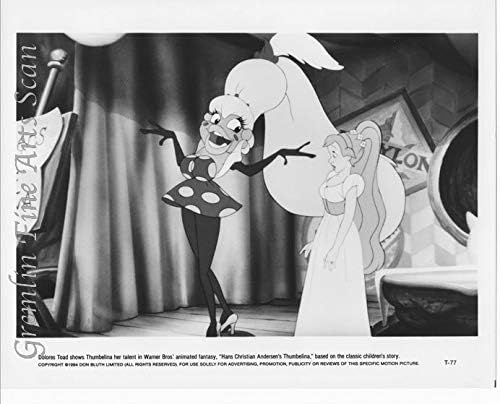 Thumbelina - Don Bluth, Gary Goldman Eredeti Stúdió Reklám Még Mindig, Lobby Kártya