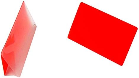 LAM-MINDEN Meleg Lamináló Tasak Katonai Kártyát (a Csomag 200) 10 millió 2-5/8 x 3-7/8 Piros/Átlátszó