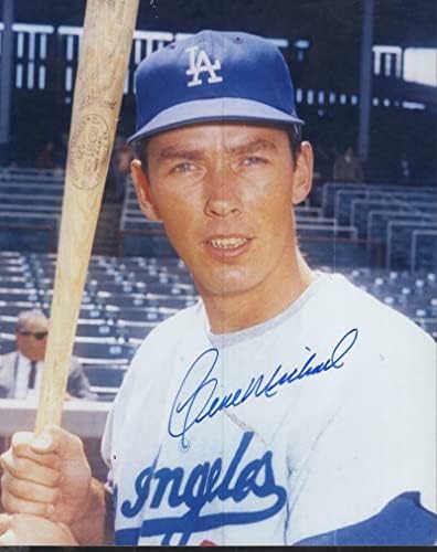 Gene Michael Los Angeles Dodgers Aláírt Dedikált 8x10 Fotó W/Coa - Dedikált MLB Fotók