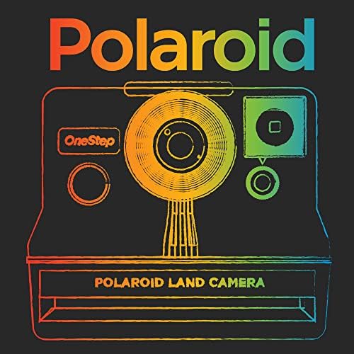Tee Luv Férfi Polaroid Hoodie - Kapucnis Polaroid OneStep Kamera Pulóver
