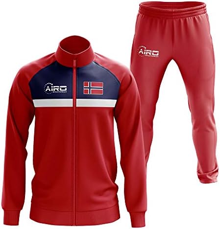 Airo Sportruházat Norvégia Koncepció Labdarúgó Melegítőben (Piros)