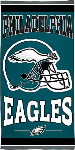 NFL Philadelphia Eagles Rost Strand Törölköző, 9 lb/30 x 60