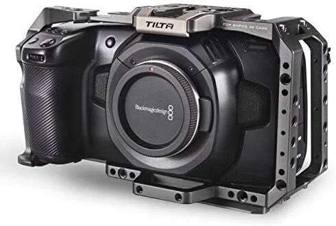 Tilta Teljes Kamera Ketrec TA-T01-FCC a BMPCC 4K Ketrec Blackmagic Pocket Cinema Camera 4K (Rig Tilta Szürke)