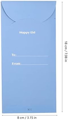 Didiseaon Ajándékok 18pcs Eid Mubarak Pénzt Boríték Színes Ajándék Birtokosai Ramadan Üdvözlet Kellékek Készpénzes Csomag