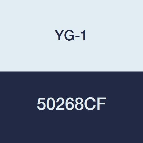 YG-1 50268CF HSSCo8 Végén Malom, 2 Fuvola, Miniatűr Rendszeres Hossza, Dupla, TiAlN-Futura Befejezni, 2-1/4 Hossz, 5/32
