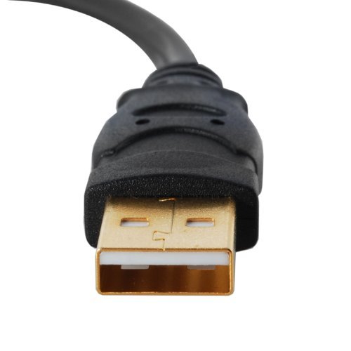 Mediabridge USB 2.0 - USB Hosszabbító Kábel (6 Hüvelyk) - Egy Férfi-Egy Nő, Aranyozott Érintkezők