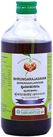 Vaidyaratnam Bhrungarajasavam/Bhringarajasavam 450 ml (Csomag 2)| Ayurvédikus Termékek | Ayurveda Termékek | Vaidyaratnam