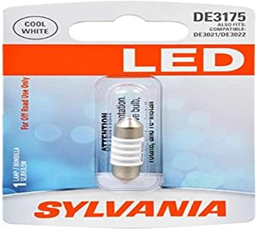 SYLVANIA - DE3175 31mm-es Girland Fehér LED Mini Izzó - Fényes LED Izzó, Ideális Belső Világítás - Térkép, Búra, Áru