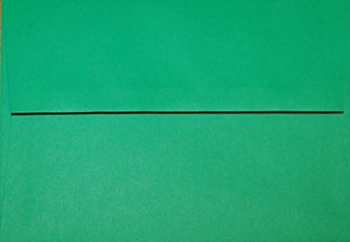 A7 Borítékok - Zöld - 5 1/4 x 7 1/4 (a 5x7 Kártyák) (Csomag 25)