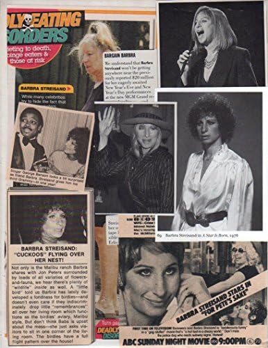Barbra Streisand eredeti cikket magazin fotó sokkal R0346