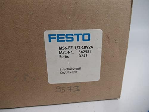 Festo Ms6-Ee-1/2-10V24, nyomásszabályzó, 1/2 Inch Ms6-Ee-1/2-10V24