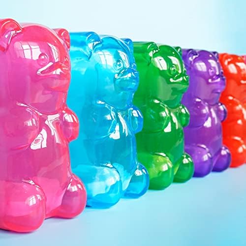 Gummygoods Összeszorítható gumimaci Éjszakai Fény a Gyerek Szoba, Csecsemők, Kisgyermekek, Óvoda | Tölthető, Hordozható,