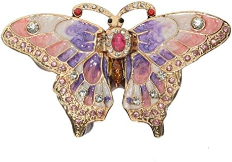 A Szobrok Pillangó Dekoratív Ajándék Doboz, Fém Ékszerdoboz Egyedi Tároló Doboz, Ajándéktárgyak