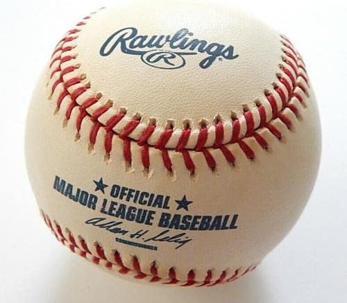 Matt Lawton Aláírt Rawlings OML Baseball Auto Autogram - Dedikált Baseball