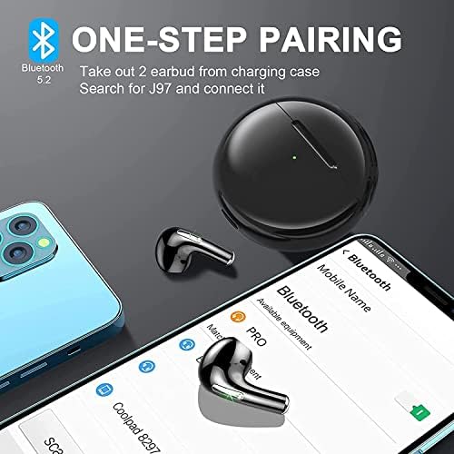 XIAOYIXIAN Bluetooth Fejhallgató V5.3 Vezeték nélküli Fülhallgató 48 Óra Akkumulátor-élettartam a Vezeték nélküli Töltés