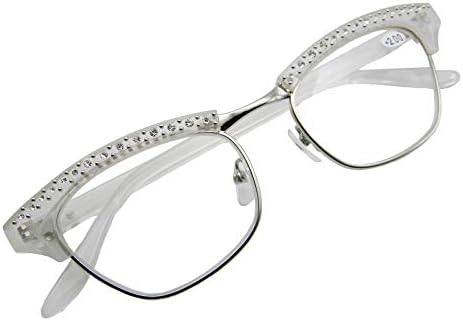 Circleperson Nők Macska szeme Olvasó szemüveg Strasszos olvasó Vintage stílus
