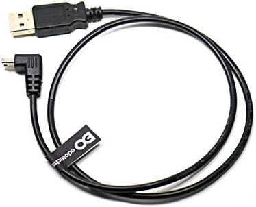 EDO Tech 2 Ft Rövid, Mini USB Töltő Kábel Nuvi 57lm 67lmt 2589lmt 2597 2639lmt 2689lmt Meghajtó DriveSmart DriveAssist