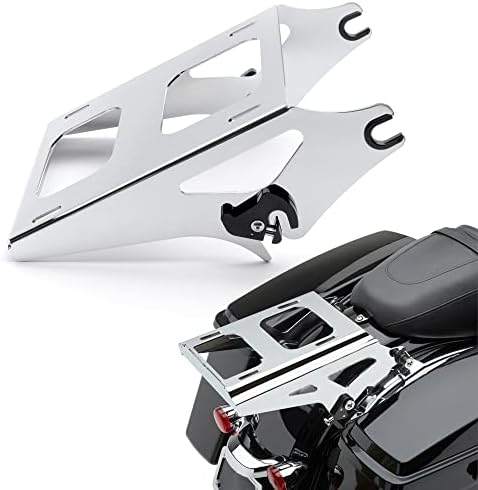 TIGERSGATE Levehető Túra Csomag Rack Fel Két csomagtartóra Szerelhető Rack 2014-2022 Harley Touring Street Glide Road