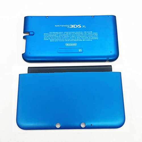 Új 3DS XL-Top & Alsó Burkolat Héj Színe Kék Csere, a Nintendo 3DSXL 3DSLL Kézi játékkonzol, Külső/E Arc Lemez Ház Ügyben