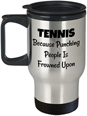 Tenisz Kávés Bögre Legjobb Vicces Egyedi Teniszező Tea Csésze Tökéletes Ötlet Férfiaknak Női Tenisz mert lyukasztó az