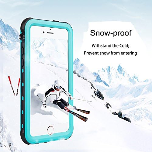 iPhone 6-OS Plusz/6 Plus Vízálló tok, Dooge Ütésálló Dirtproof Snowproof Eső Bizonyíték, nagy teljesítményű, Teljes