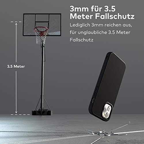 RhinoShield Esetben Kompatibilis az iPhone 12/12 Pro | SolidSuit-Sokk Elnyelő Slim Design védőburkolat Prémium Matt