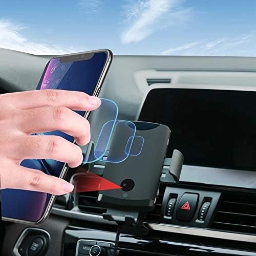 PDGJG Gyors Autós Töltő-Érzékelő Automatikus Bilincs Mobil Telefon Konzol, Univerzális Klíma-Port tapadókorongos Konzol