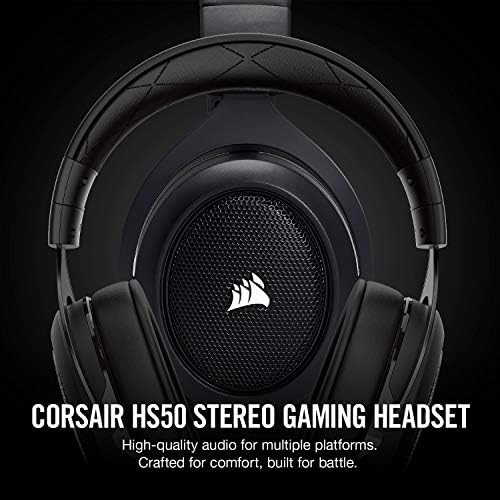 Corsair CA-9011170-NA HS50 Stereo Gaming Headset, Szén