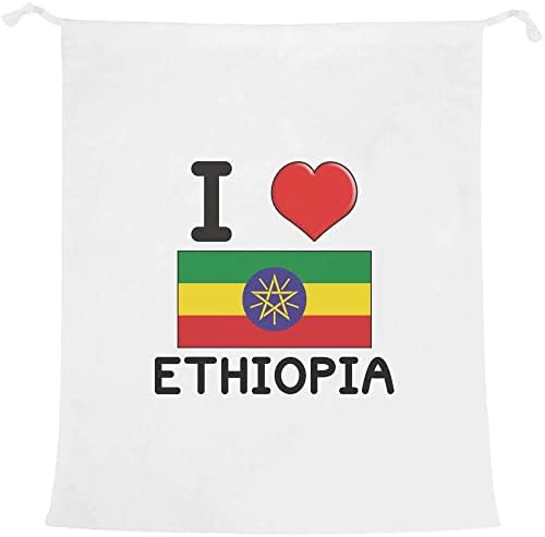 Azeeda 'Szeretem Etiópia' Mosoda/Mosógép/Tároló Táska (LB00021348)