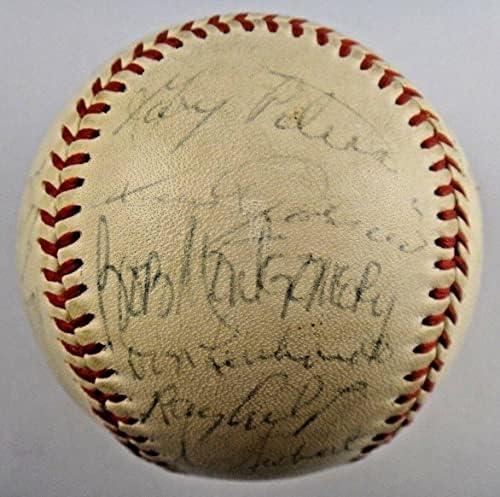 1971-ben a Boston Red Sox Csapat Aláírt Vtg Joe Cronin Baseball Yaz Teljes SZÖVETSÉG Levelet - Dedikált Baseball