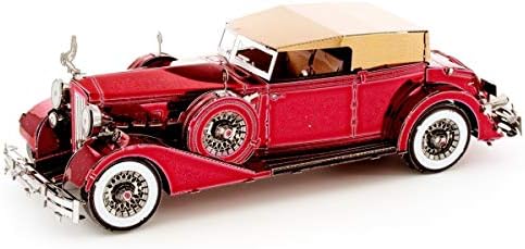 Fém Föld Fascinations 1934 Packard Tizenkét Kabrió 3D-s, Fém Modell Kit Csomag Csipesz