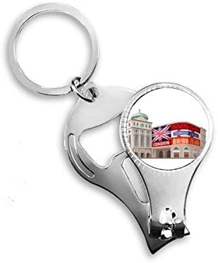Nagy-britannia egyesült KIRÁLYSÁG London Építészet, Festészet Köröm Zimankó Gyűrű kulcstartó Sörnyitó Clipper