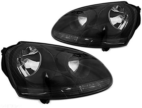 Fényszórók kompatibilis Volkswagen Golf 5 2003 2004 2005 2006 2007 2008 2009 GV-1635 Első Lámpák Autó Lámpák Fényszóró