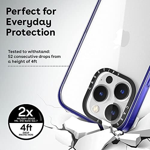 Casetify Alapvető iPhone 14 Pro Max-Ügyben [2X Katonai Csepp Vizsgált / 4ft Csepp Védelem] - Mágikus Gomba - Világos