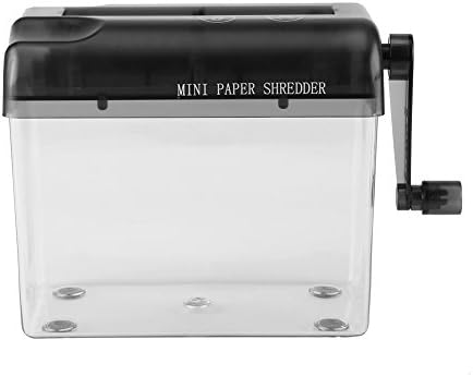 Mini Iratmegsemmisítőt, A6-os Hordozható Kézi Papír Vágás Zúzó Kézi Hajtókar Zúzó Párna Aprító, valamint Titoktartás